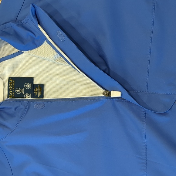 Polo Ralph Lauren Golf Men's water repellent jacket size small blue - Picture 3 of 10